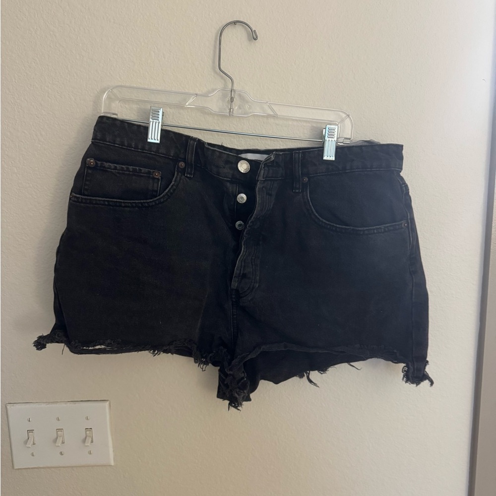 Zara Black Denim Women's Shorts